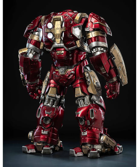 【予約】DLX アイアンマン・マーク44“ハルクバスター”（バトルダメージ）　1/12スケール　塗装済み可動フィギュア　[threezero]