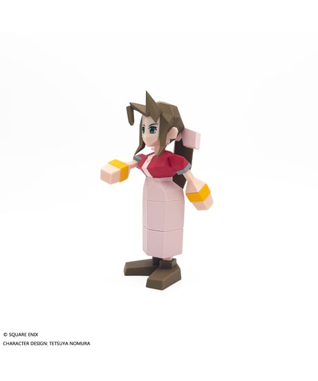 【予約】FINAL FANTASYVII ポリゴンソフビ エアリス・ゲインズブール　［スクウェア・エニックス］