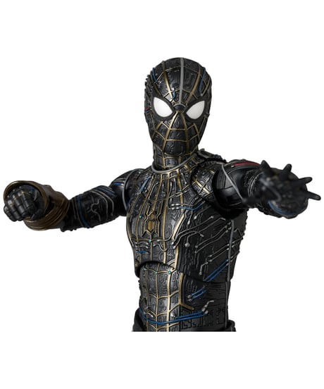 【予約】マフェックス No.308 MAFEX SPIDER-MAN BLACK & GOLD SUIT　［メディコム・トイ］