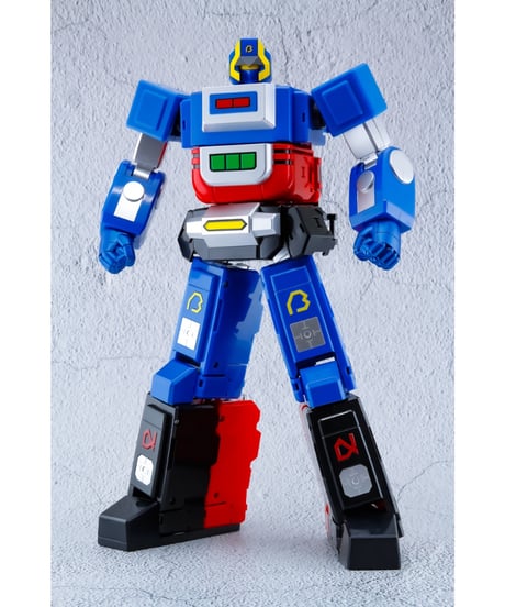 DIECAST METAL　光速電神アルベガス　塗装済みアクションフィギュア
