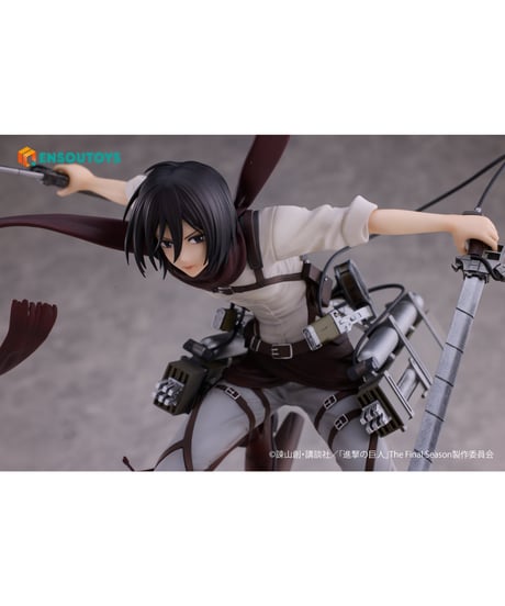 【予約】進撃の巨人 ミカサ・アッカーマン 1/7 完成品フィギュア 特典版　［ENSOUTOYS］
