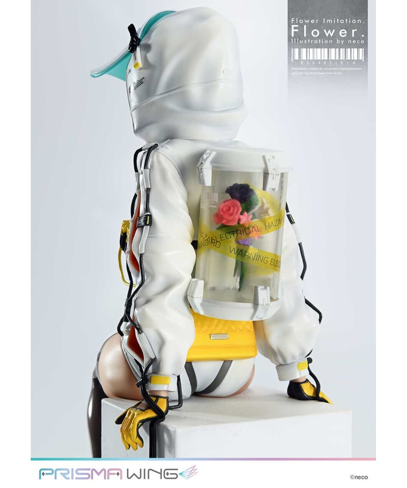 PRISMA WING Flower Imitation. neco フィギュア PRISMA WING Flower Imitation. Flower. Illustration by neco