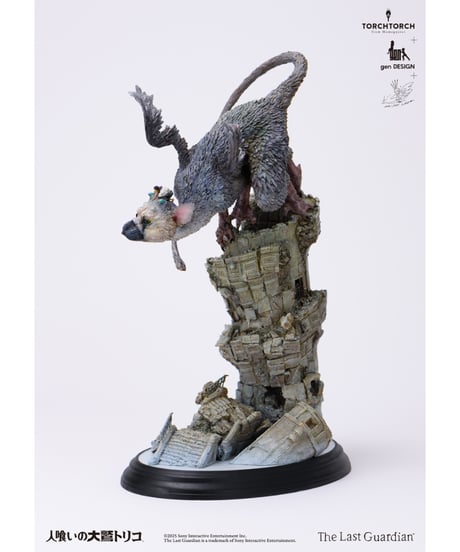 【予約】TORCH TORCH + genDESIGN + 植田明志/ 人喰いの大鷲トリコ アートスタチュー　［TORCH TORCH］