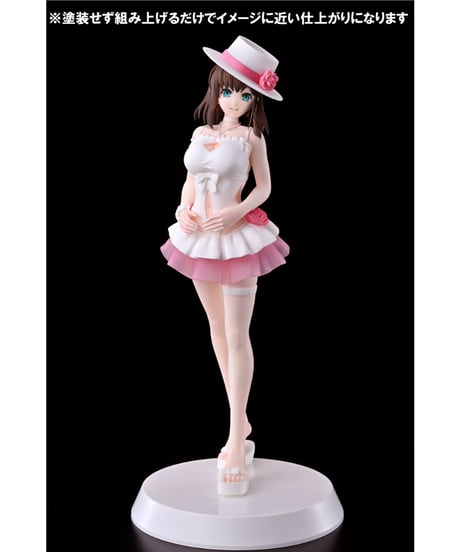 Fate/Grand Order　アッセンブル・ヒロインズ キャスター/シャルロット・コルデー【Summer Queens】　1/8スケール　組立フィギュアキット