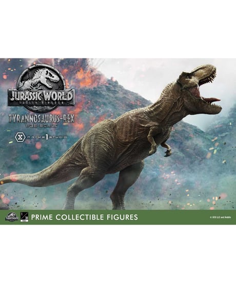 【予約】プライムコレクタブルフィギュア ジュラシック・ワールド：炎の王国 T-REX　1/38 スケール　［プライム１スタジオ］