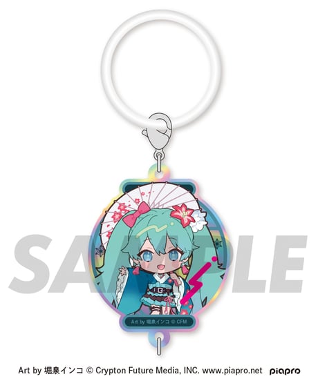 ピアプロキャラクターズ～ジャパンクスタイル～トレーディングオーロラアンブレラマーカー　６個入り１BOX