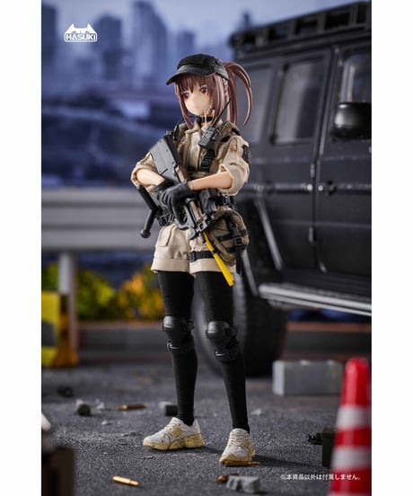 pocket artシリーズ PA006 セキュリティ 冷泉緋世 1/12スケール　 塗装済み完成品アクションフィギュア