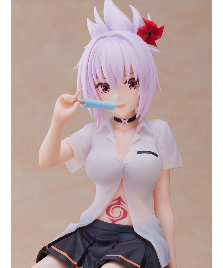 風巻祭里　あやかしトライアングル 1/7 完成品 フィギュア Amazon | あやかしトライアングル 風巻祭里 1/7スケール