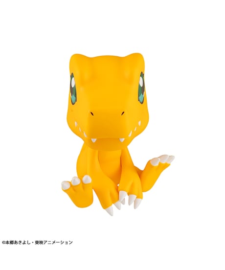るかっぷ デジモンアドベンチャー アグモン　彩色済みフィギュア