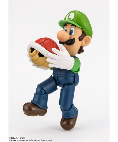 【送料無料】S.H.Figuarts ルイージ (SUPER MARIO)　スーパーマリオ　［バンダイ］