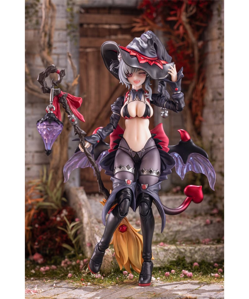 見習魔女・星川猫猫 1/12 完成品アクションフィギュア 黒髪Ver. [次元