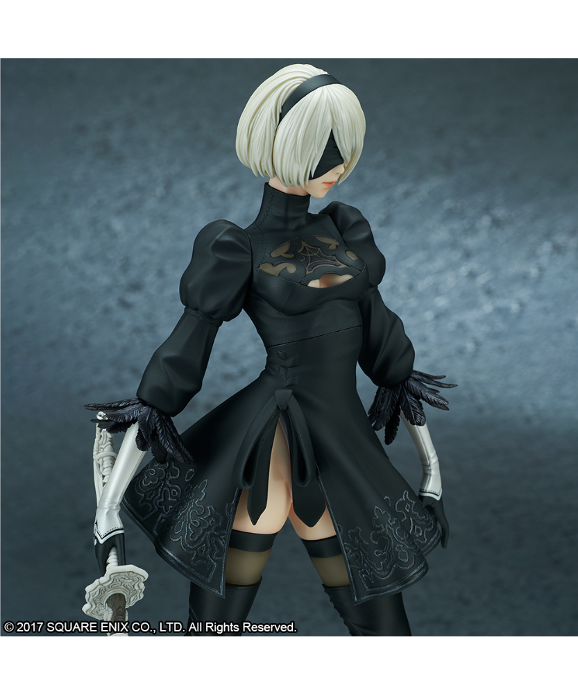 NieR:Automata 2B (ヨルハ 二号 B型) ＜DX版＞ PVC塗装済完成品 ［ス