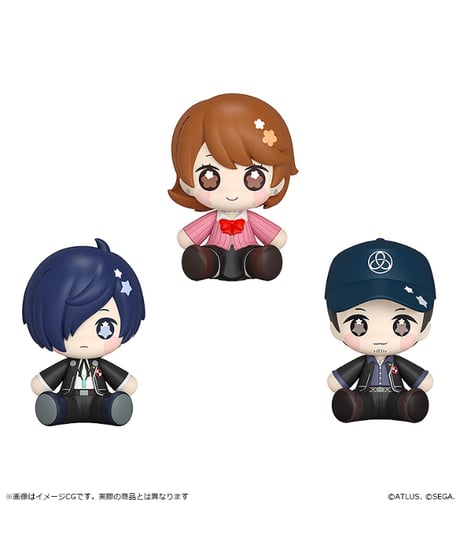 【予約】Huggy Good Smile P3R主人公/岳羽ゆかり/伊織順平　全3種　ペルソナ3 リロード　［グッドスマイルアーツ上海］