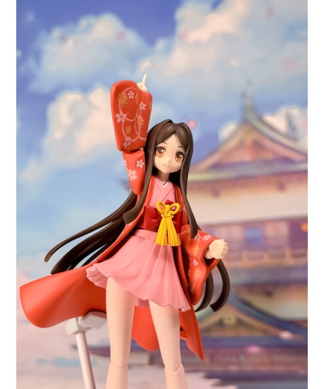 【予約】プラスチックキット「プラフィア　諏訪姫（ミニフィギュア同梱セット）」　[PLUM]