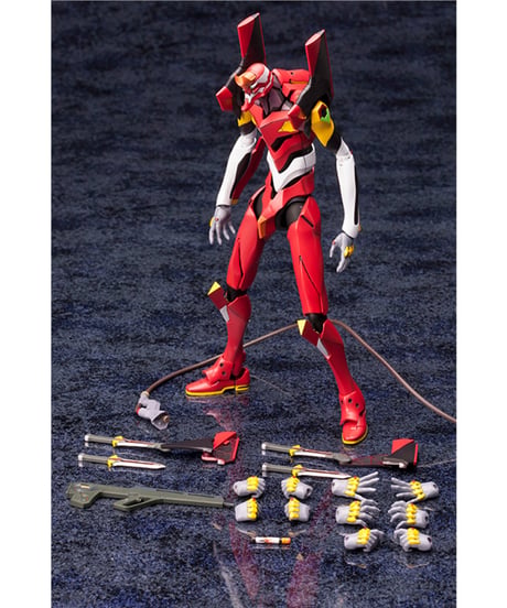 汎用ヒト型決戦兵器 人造人間エヴァンゲリオン 正規実用型 改2号機β　1/400　プラモデル　ヱヴァンゲリヲン新劇場版　［コトブキヤ］