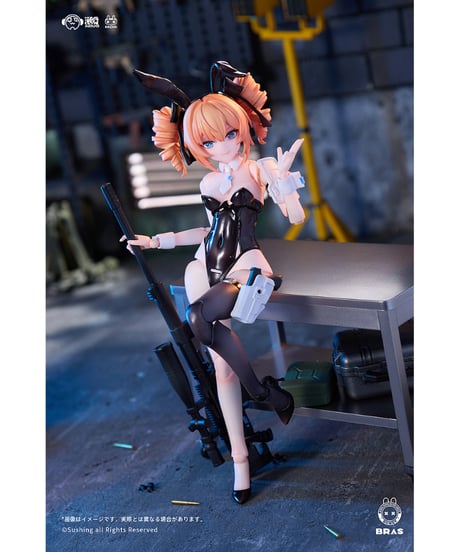 Sniper・レオーニ 1/12 可動フィギュア　BUNNY RAPID ACTION SQUAD
