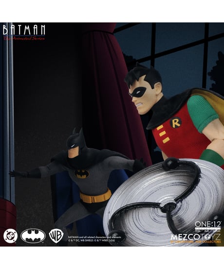 【予約】ワン12コレクティブ/ バットマン アニメイテッド シリーズ: ロビン 1/12 アクションフィギュア　［メズコトイズ］