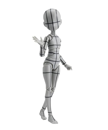 【予約】【送料無料】S.H.Figuarts ボディちゃん -杉森建- Edition-ワイヤーフレーム-(Gray Color Ver.)　［バンダイ］　【8月発売予定】