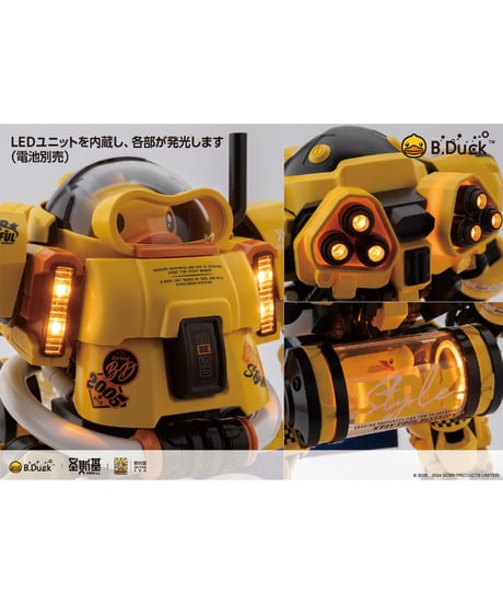 ＫM-137　B.DUCK & SPA.DUCK （スパダック）　プラスチックモデルキット　［圣斯基（SOSKILL）］