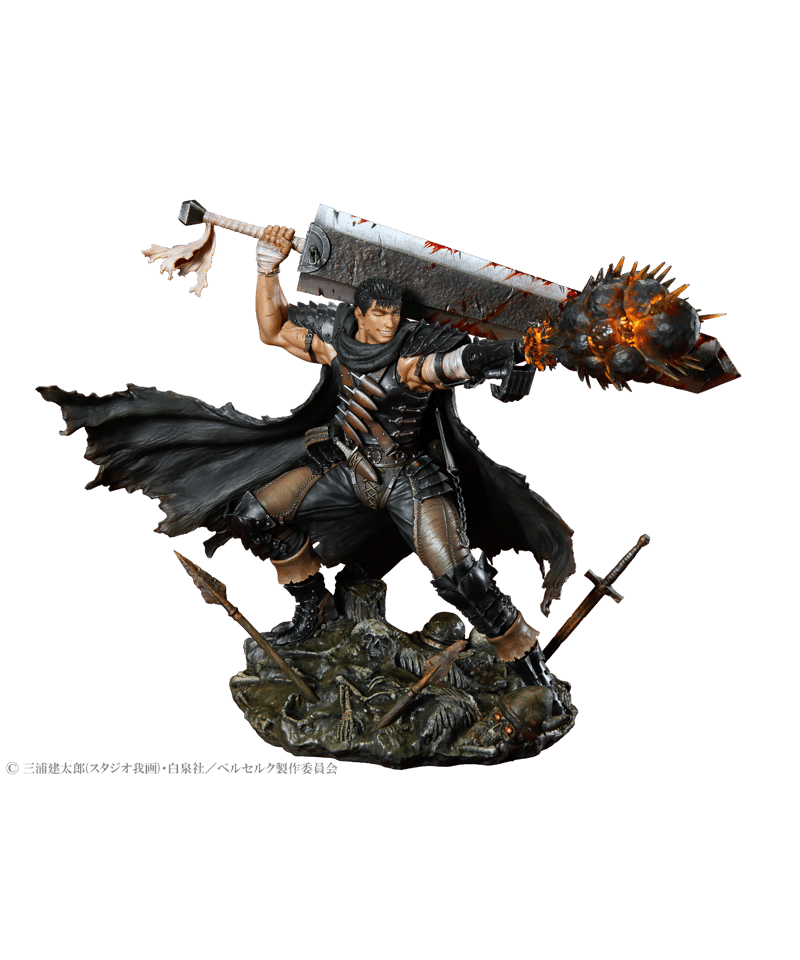TVアニメ「ベルセルク」ガッツ 黒い剣士Ver. PVC&ABS 彩色済完成品