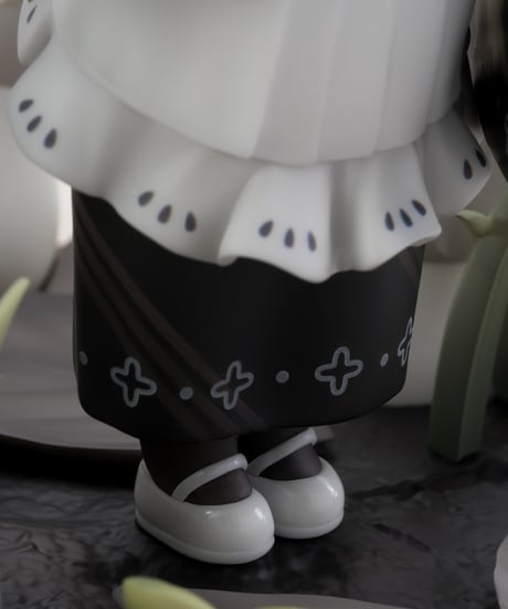 マッシュルームガールズシリーズ No.4 ササクレヒトヨタケ 1/1 完成品フィギュア