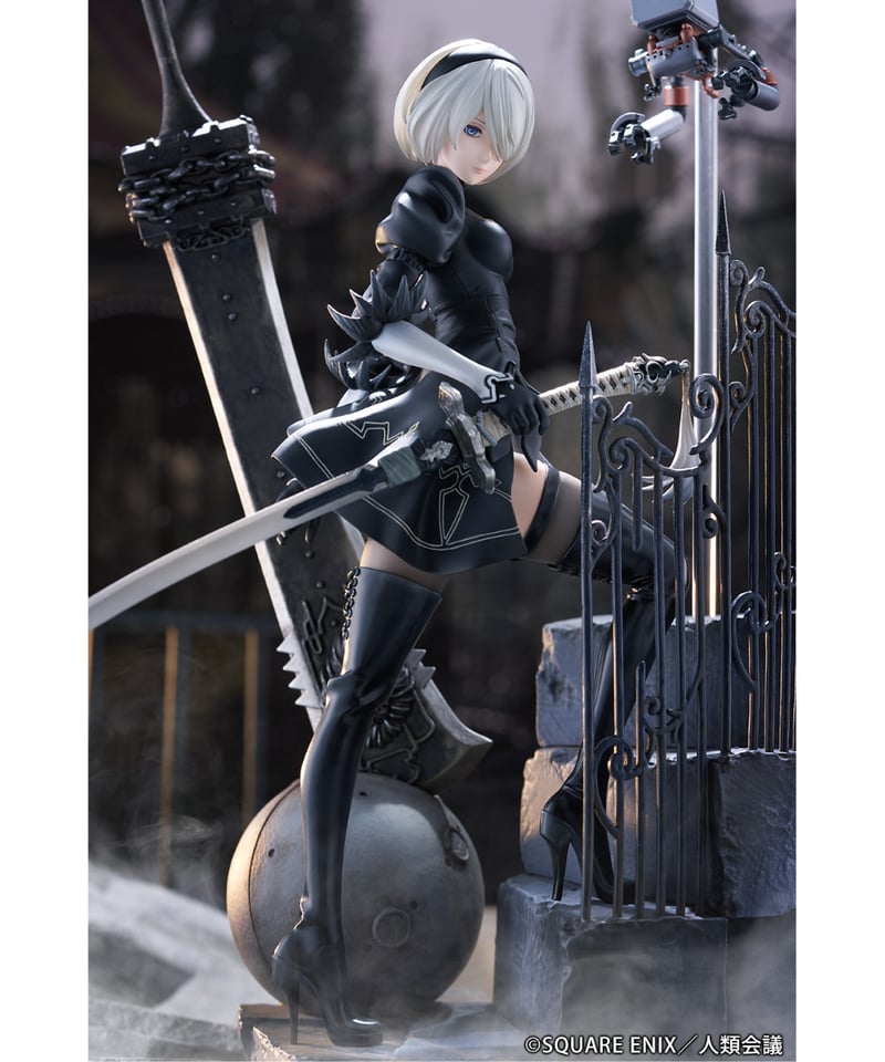 2B ニーアオートマタ フィギュア 探索 PROOF プルーフ 1/7 美品】2B ニーアオートマタ フィギュア 探索 PROOF プルーフ 1/7