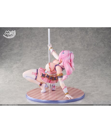 【予約】桜羽桃香 愛玩天使 チアリーピンク Ver. 1/4 完成品フィギュア　［Model Way］