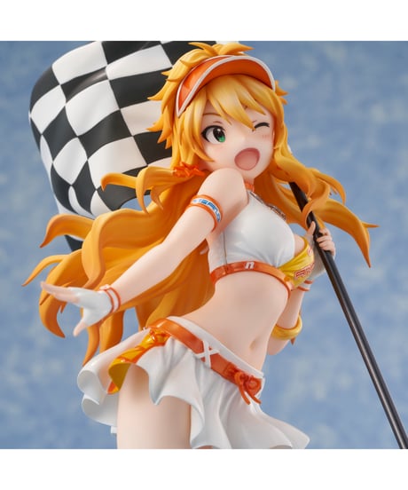 アイドルマスター ミリオンライブ！ 星井美希 小悪魔サーキットレディVer. （再販）　彩色済み完成品フィギュア