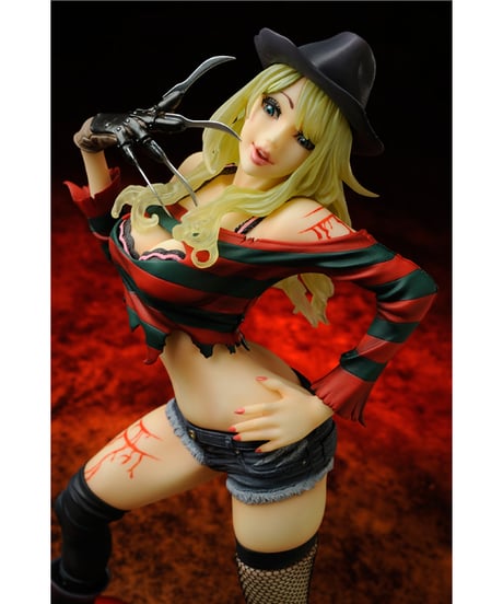 HORROR美少女 フレディ・クルーガー セカンド・エディション　フレディVSジェイソン　1/7スケール　PVC塗装済み完成品