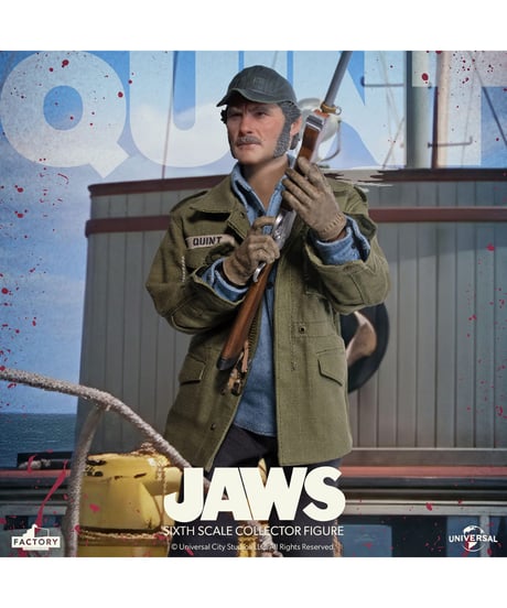 【予約】JAWS ジョーズ/ サム・クイント 1/6 アクションフィギュア　［ファクトリーエンターテイメント］
