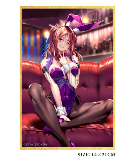 【予約】はにかみ彼女 冥加皐希 バニーガールVer. illustration by ピロ水 1/6 完成品フィギュア 豪華版　[HanaBee]