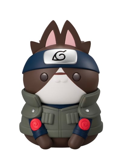 MEGA CAT PROJECT　NARUTO-ナルト-ニャンとも大きなニャルト！REBOOT うちはイタチ / 我愛羅 / 奈良シカマル / うみのイルカ　全４種　彩色済みフィギュア