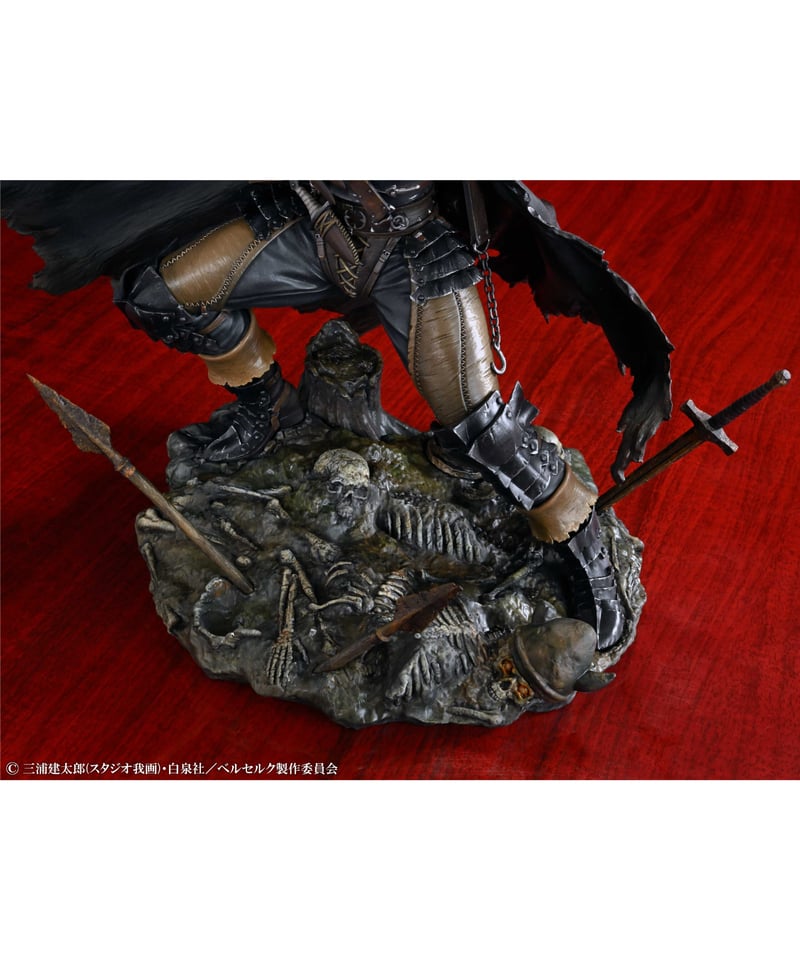 TVアニメ「ベルセルク」ガッツ 黒い剣士Ver. PVC&ABS 彩色済完成品