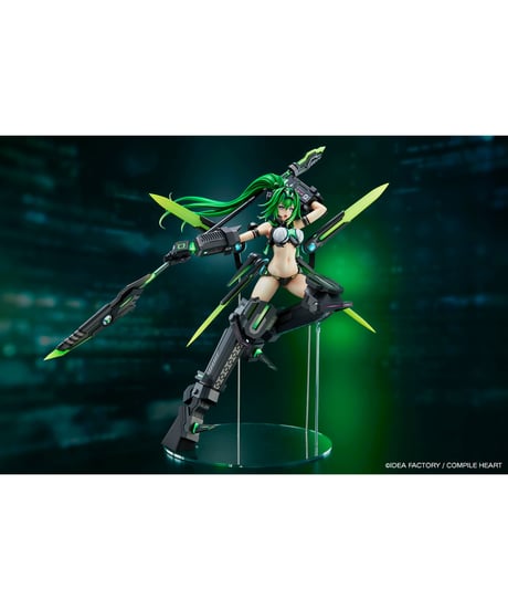 新次元ゲイム ネプテューヌVII ネクストグリーン　1/7　塗装済み完成品フィギュア　［ヴェルテクス］