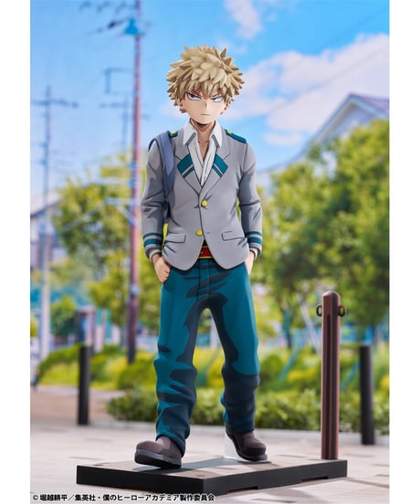 【予約】爆豪勝己 雄英高校制服 二次元化Ver.　1/8スケール　塗装済完成品フィギュア　アニメ「僕のヒーローアカデミア」　［タカラトミー］