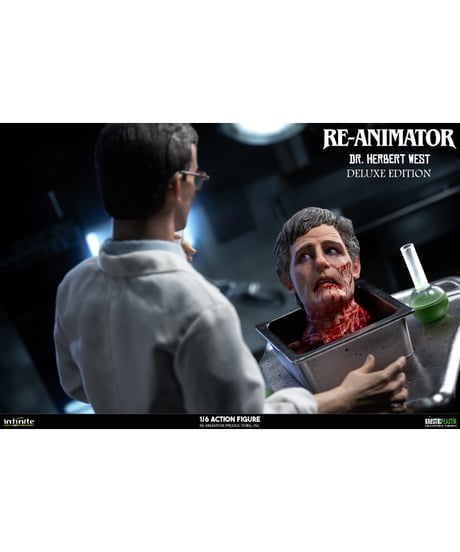 【予約】ZOMBIO/死霊のしたたり/ ハーバート・ウエスト 1/6 アクションフィギュア（ DX エディション）　［インフィニティスタチュー］