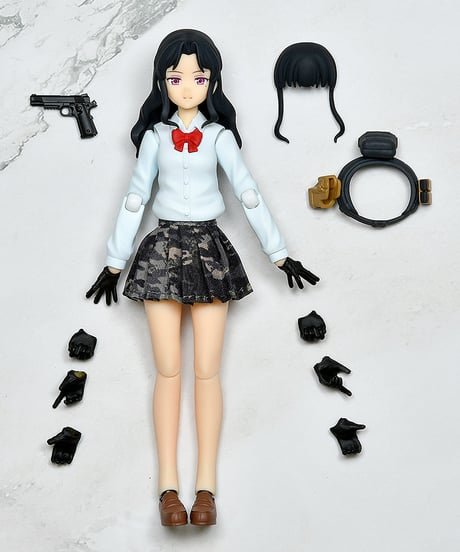 figma 武装JKバリアントC2 コード:URBEX　塗装済み可動フィギュア　リトルアーモリー　［トミーテック］