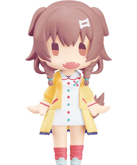 ホロライブプロダクション　HELLO! GOOD SMILE 戌神ころね　塗装済み可動フィギュア