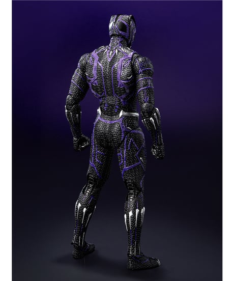 【予約】DLX ブラックパンサー（キネティック・エネルギー・チャージド）　1/12　塗装済み可動フィギュア　[threezero]