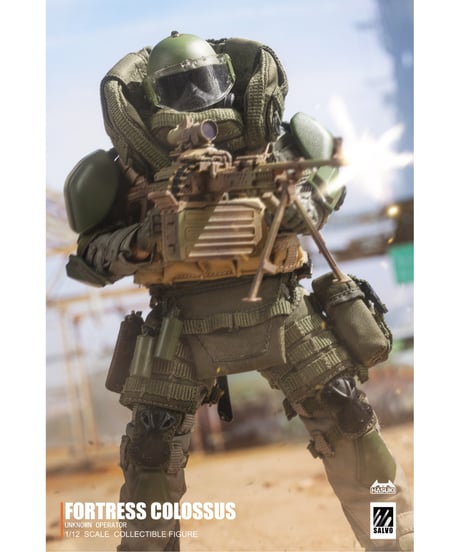 SALVOシリーズ SA02 フォートレスコロッサス 1/12 完成品アクションフィギュア