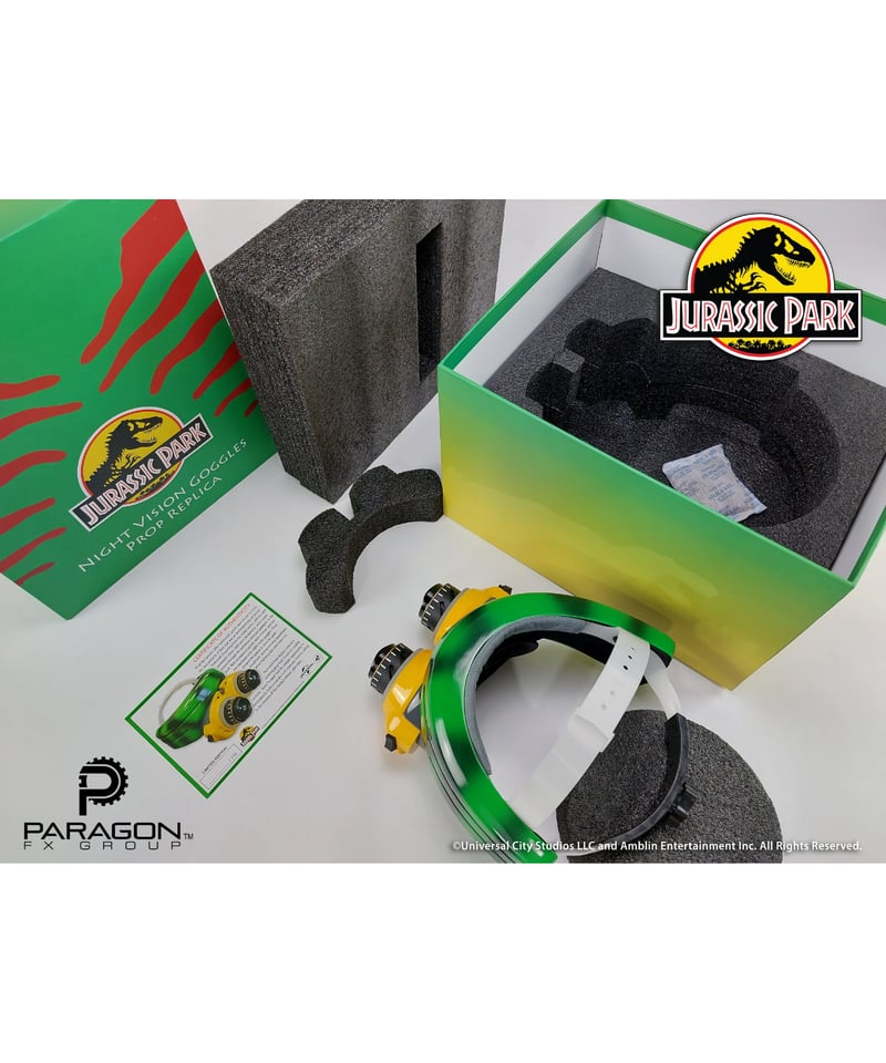 【日本未発売】ジュラシック・パーク　ゴーグル　実物大　レプリカ　動作確認済み ジュラシック・パーク ゴーグル 実物大 海外限定 新品 レプリカ Spirit