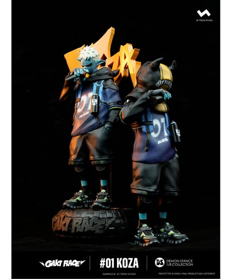 GAKI RACE 「KOZA」　1/8　塗装済み完成品　［JT STUDIO ］