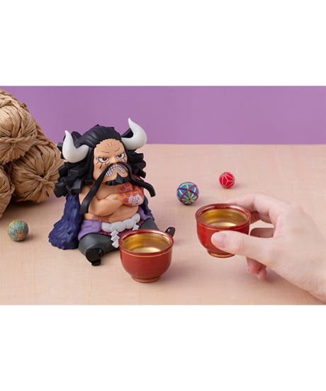 るかっぷ ONE PIECE 百獣のカイドウ　彩色済みフィギュア