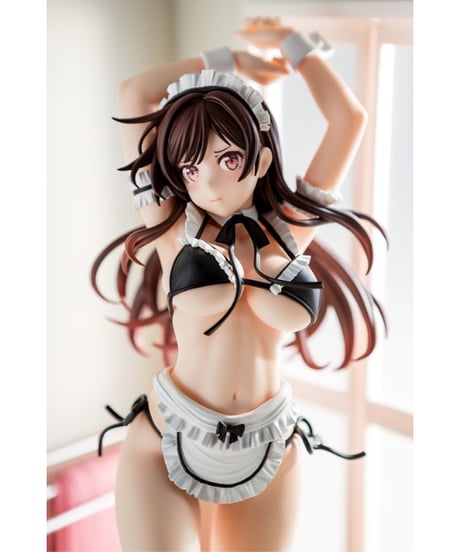 彼女、お借りします 水原千鶴メイドビキニniお着替えフィギュア　1/6　塗装済完成品　［箱入り娘］