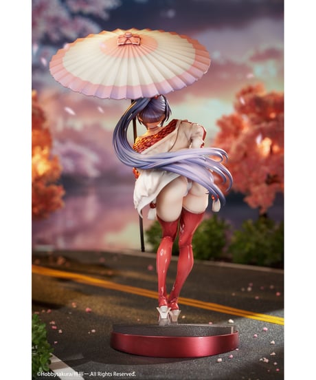 【予約】巫女少女 MIKOレースクイーンVer. 1/7 完成品フィギュア 通常版　［Hobby sakura］