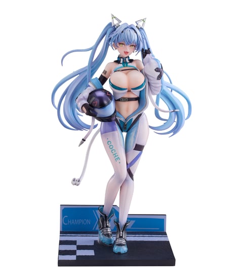 レーサーロボット - アイラ　1/7　塗装済み完成PVCフィギュア　[Shenzhen Mabell Animation Culture Development Co., Ltd.]