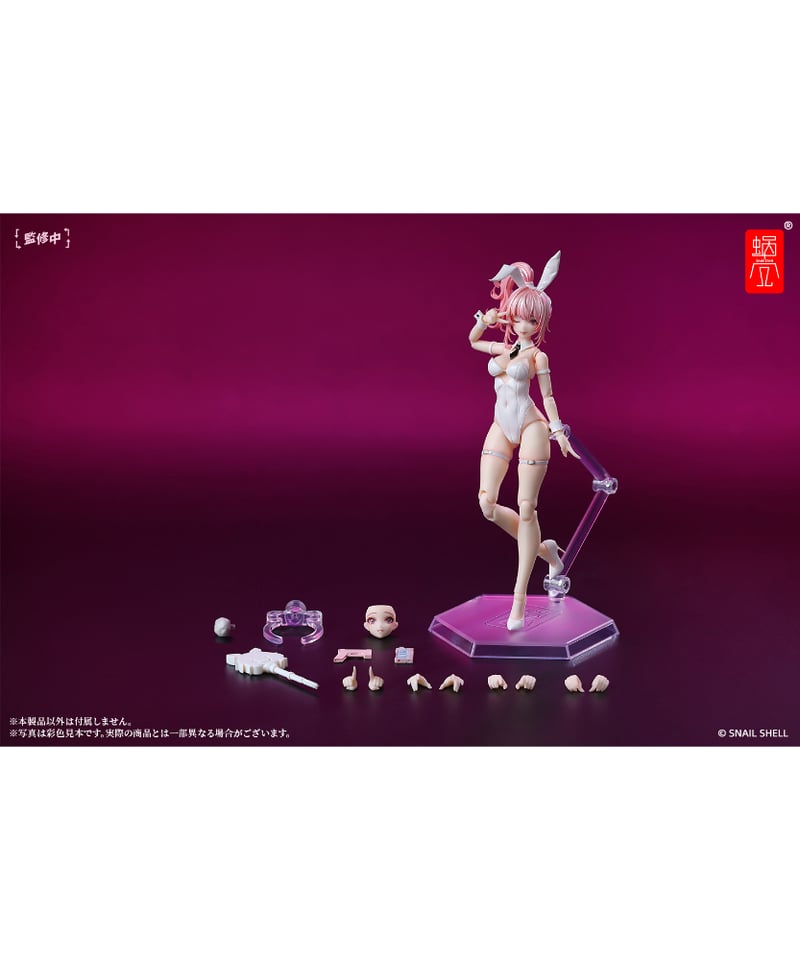 バニーガール アイリン 1/12 完成品アクションフィギュア Amazon | 蝸之殻 snail shell アイリン Aileen 1/12 美少女