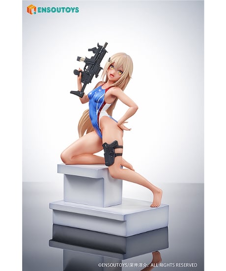 『ARMS NOTE』 水泳部のコウハイちゃん　1/7スケール　プラスチック製塗装済み完成品