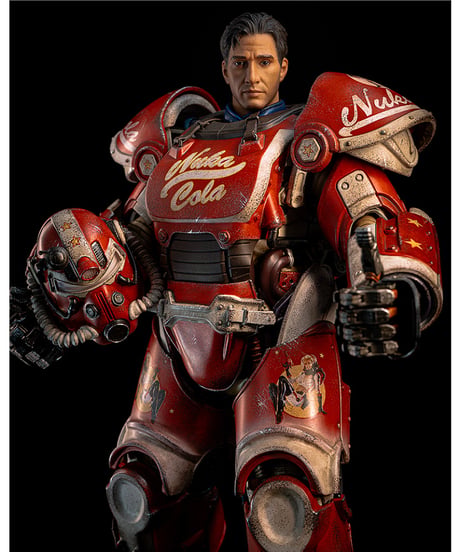 Fallout (フォールアウト)　1/6 T-51 ヌカコーラ・パワーアーマー　塗装済み可動フィギュア