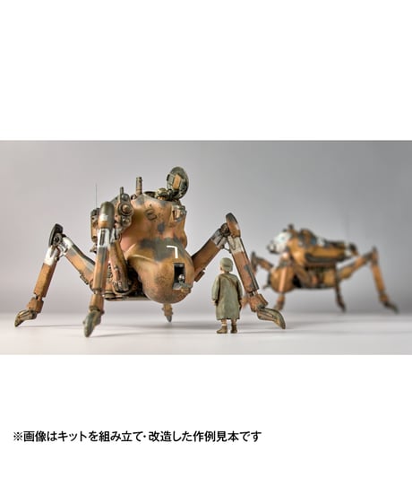 ARTPLA マシーネンクリーガー グラジエーターG1/G2＆スマイル エディ・アムゼル　1/35スケール　プラスチックモデルキット　［海洋堂］